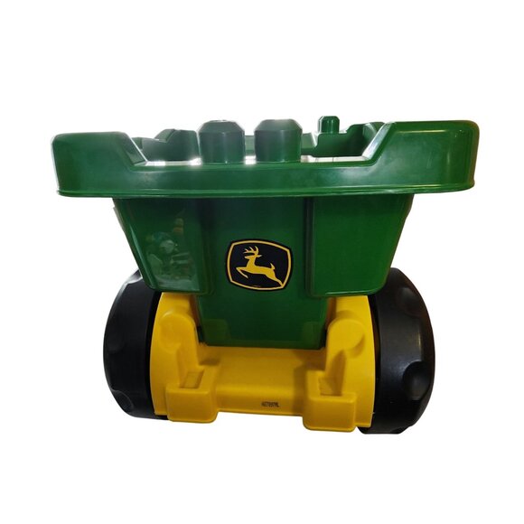 John Deere 21" Mega Bloks Dump Truck Toy For Kids - Picture 2 of 5